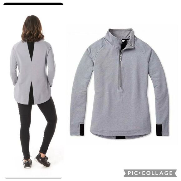 Smartwool Women's Merino Wool Poly Blend Sport Fleece 1/2 Zip Size Medium - Picture 3 of 10